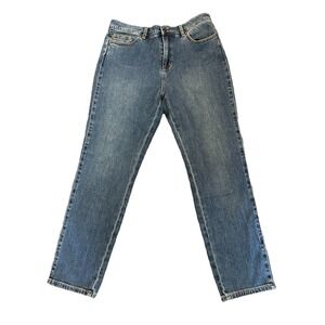 Women's Brooks Brothers Blue‎ Jeans Denim Size 10 Stretch Straight